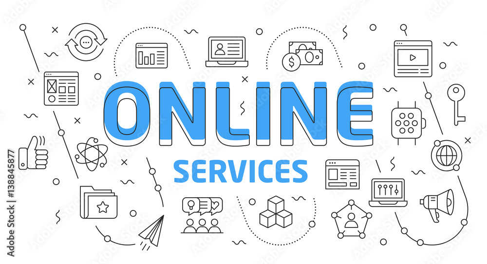 El Reino Universal de los Servicios en Línea: Transformando Nuestro Mundo.